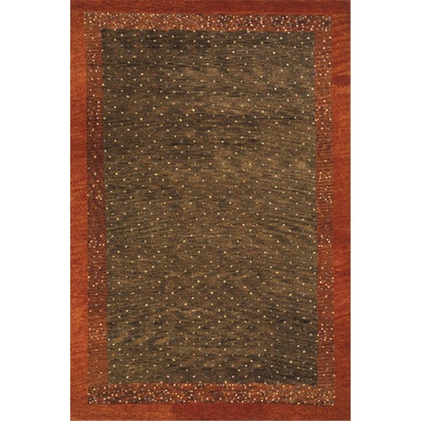 Momeni Desert Gabbeh 5.25 ft. x 8 ft. Rug - Brown DEGABDG-01BRN5380